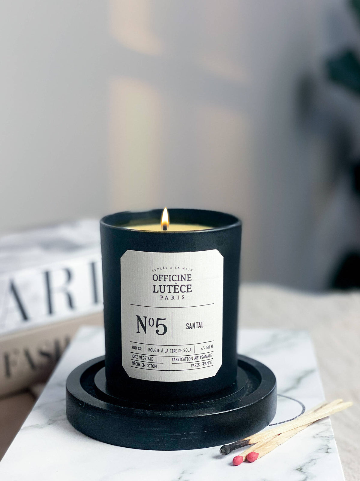 Bougie Parfumée Nº5 Santal