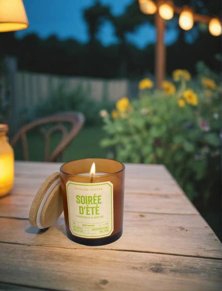Bougie Soirée d'été - Citronnelle & Menthe