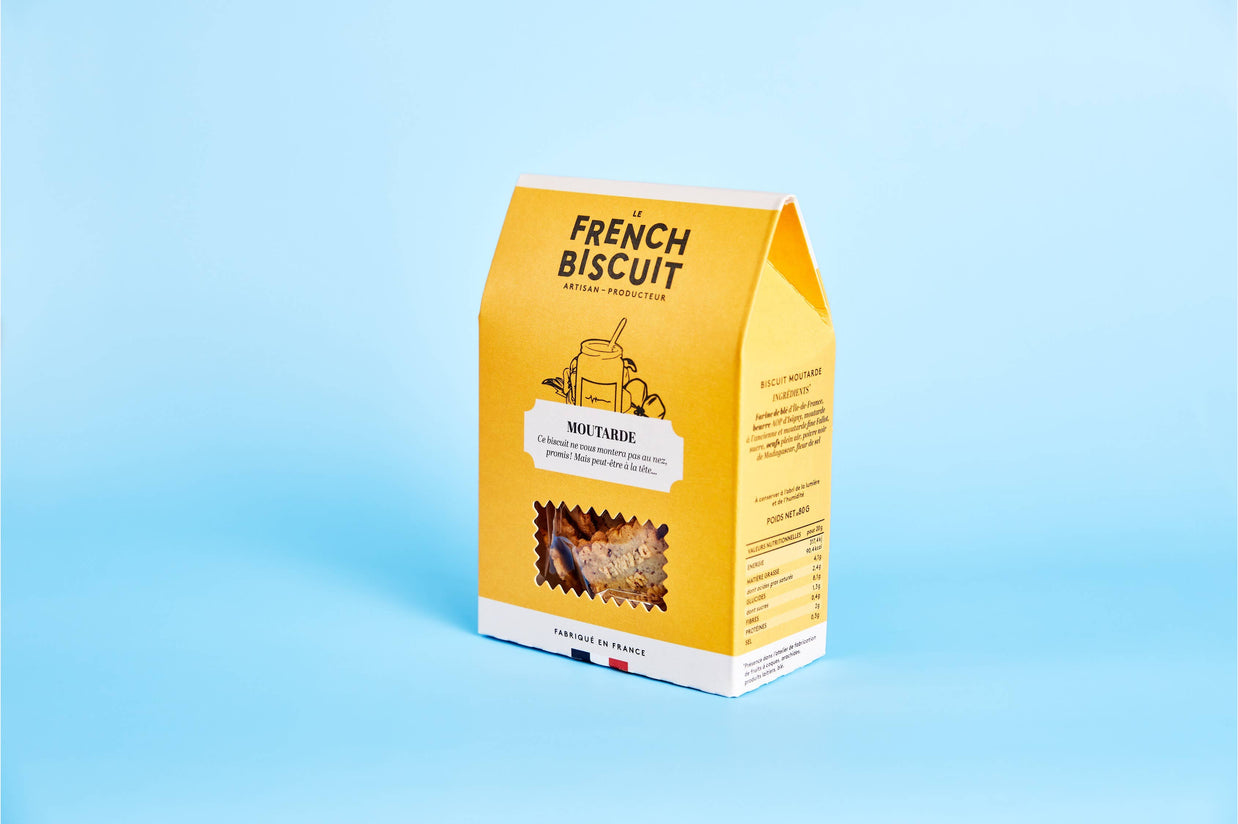 Biscuits salés Moutardes