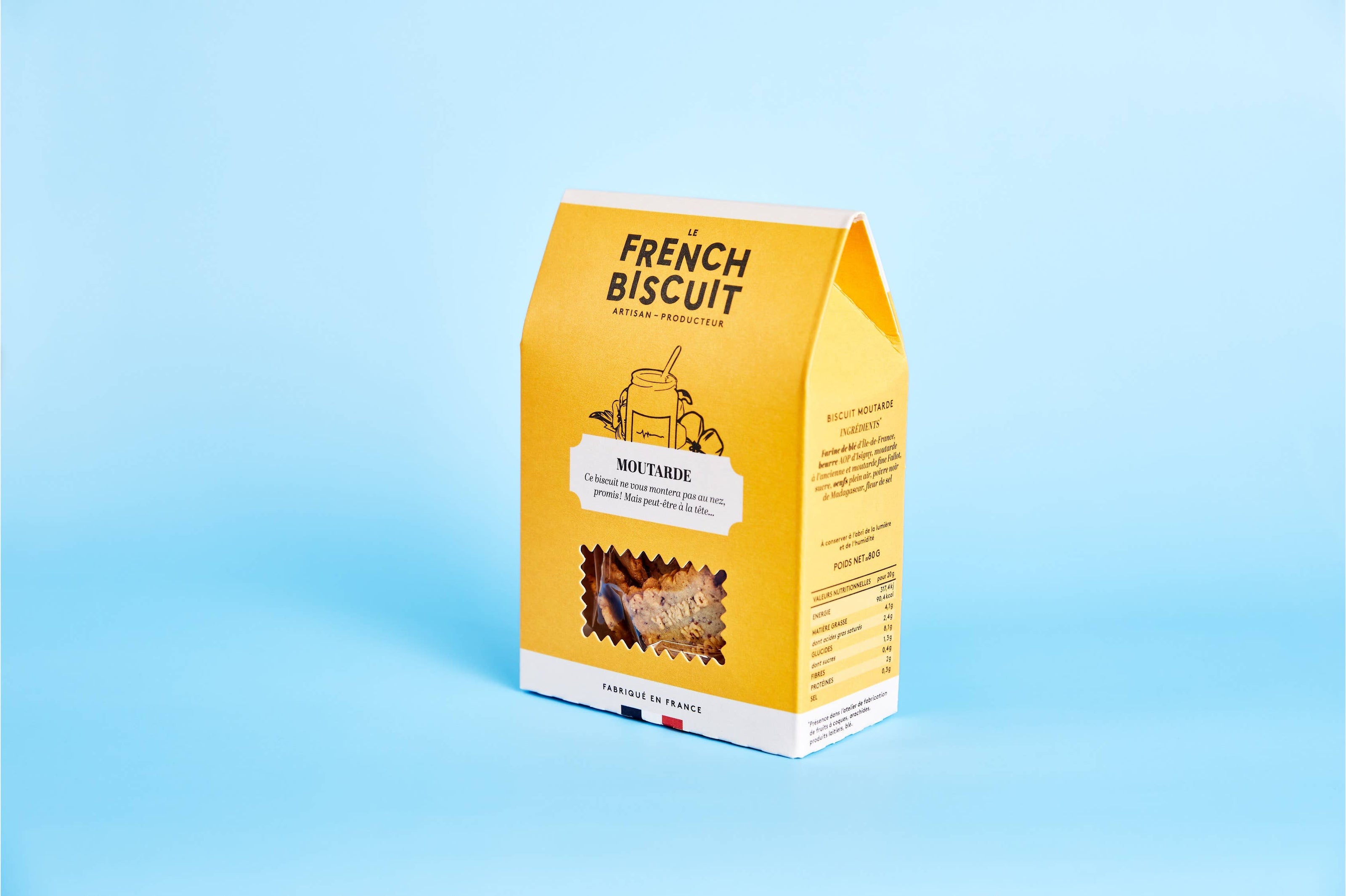 Biscuits salés Moutardes