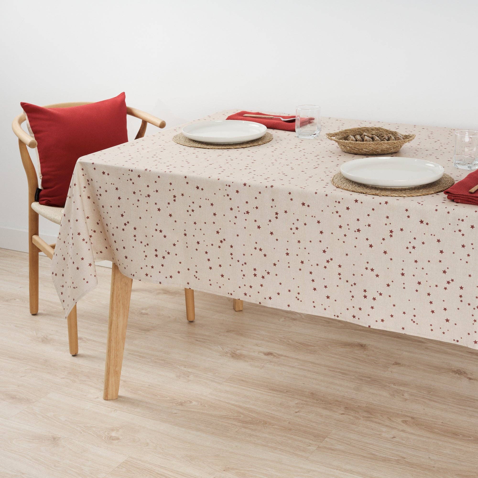 Nappe en résine résistante aux taches Merry Christmas 23: 250 x 140 cm