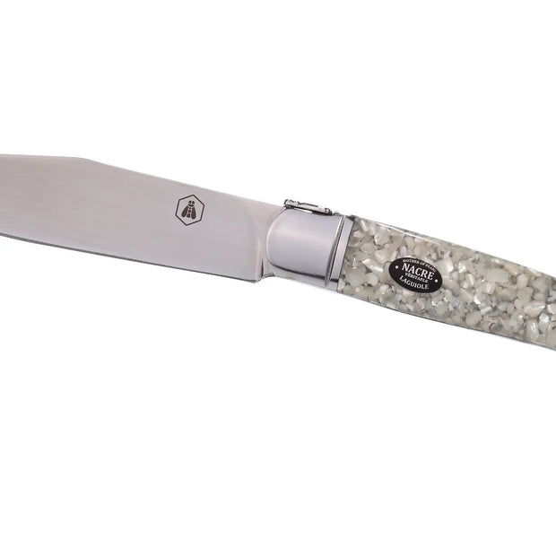 LAGUIOLE Coffret 4 couteaux Nacre véritable