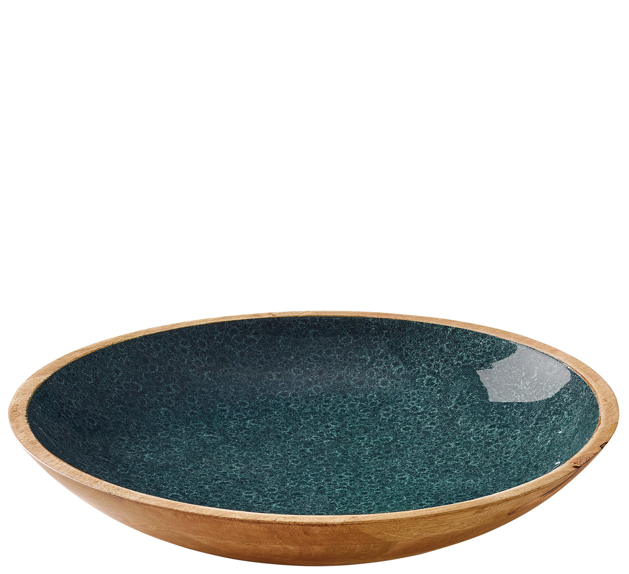 Coupe MINERAL COAL, mangue, Ø 35 cm x 6 cm