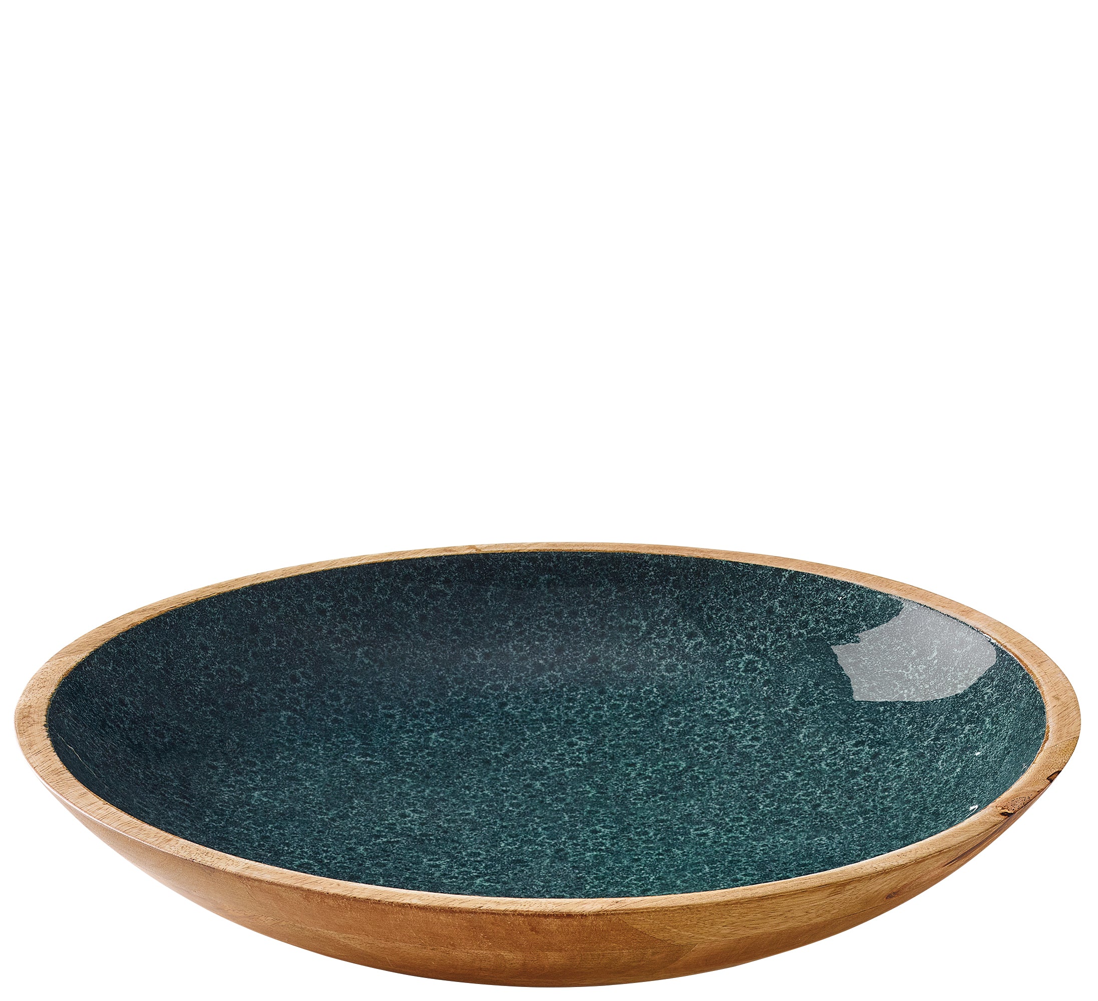 Coupe MINERAL COAL, mangue, Ø 35 cm x 6 cm