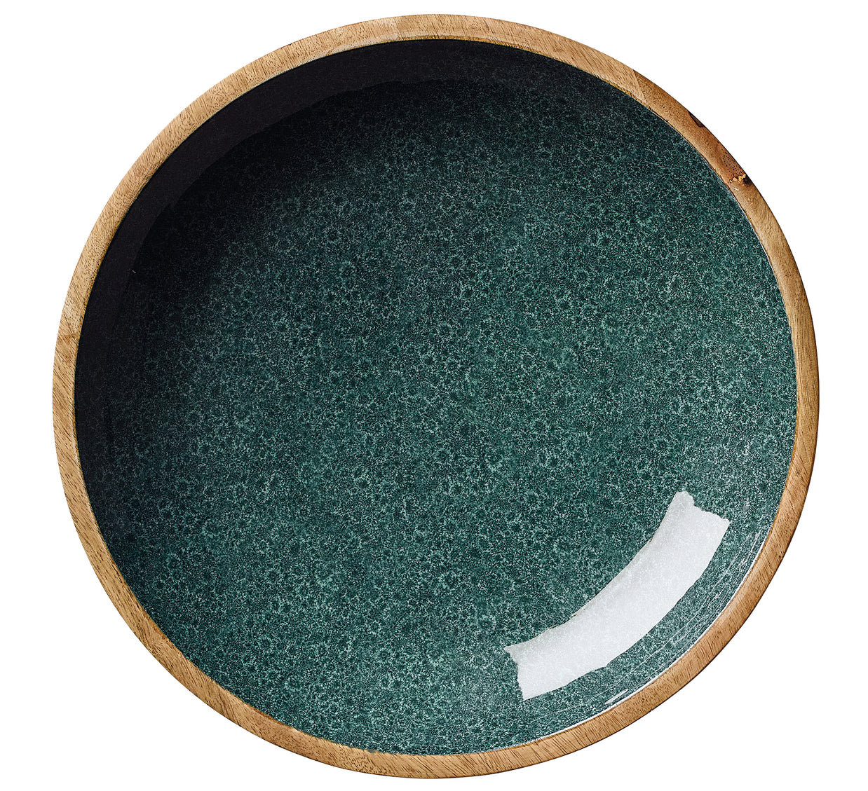 Coupe MINERAL COAL, mangue, Ø 35 cm x 6 cm
