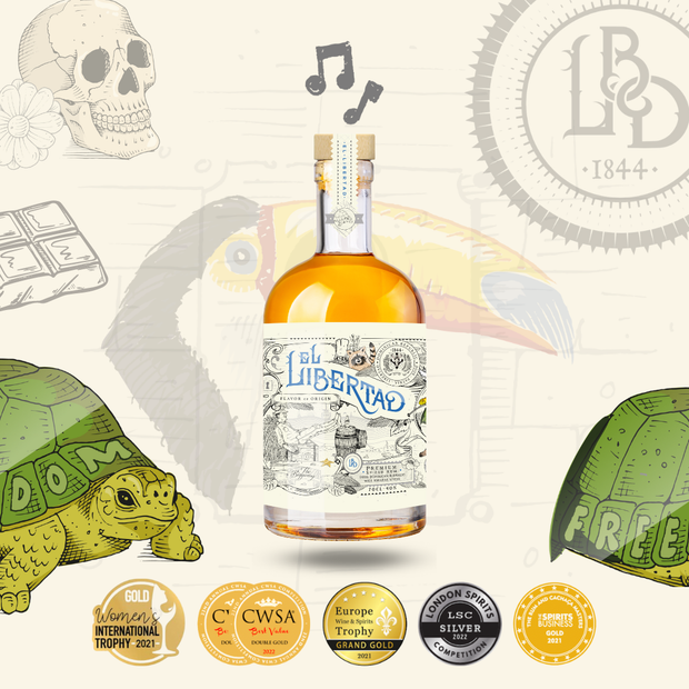El Libertad Rhum - Flavor Of Origin: 70 cl /40 %