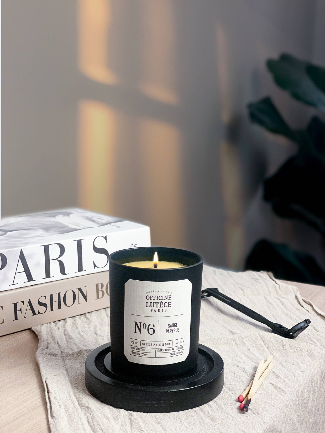 Bougie Parfumée Nº6 Sauge Papyrus