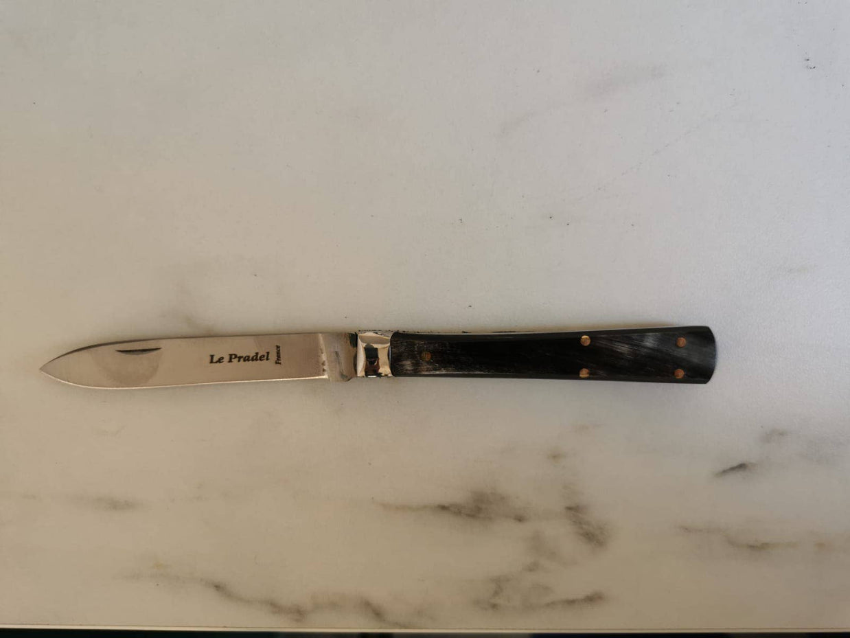 Couteau de poche PRADEL Corne France: 9CM
