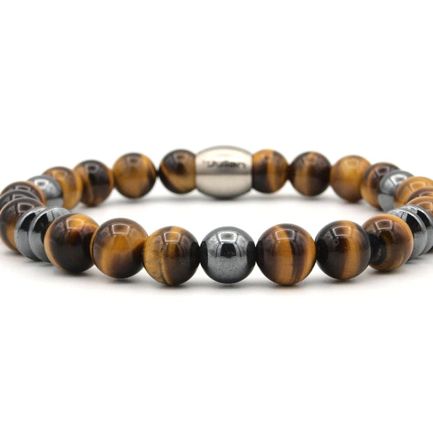 Bracelet Nane Musim œil de tigre: M-L 18 à 19 cm