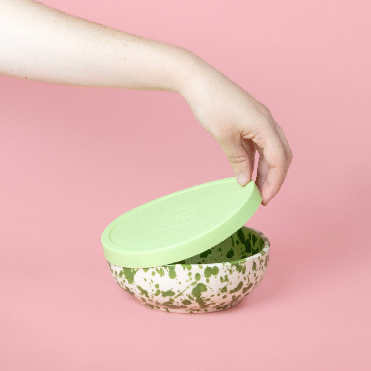 Râpe à ail - Moyenne en céramique verte - Mousse