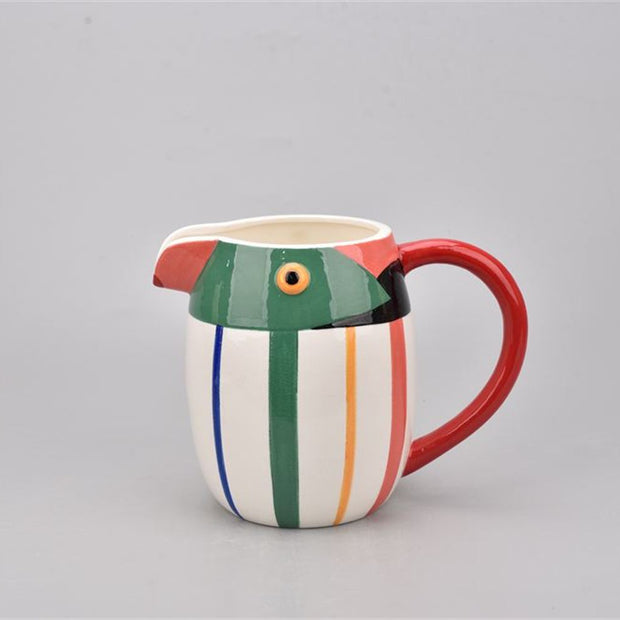 Carafe Toucan - Tête verte