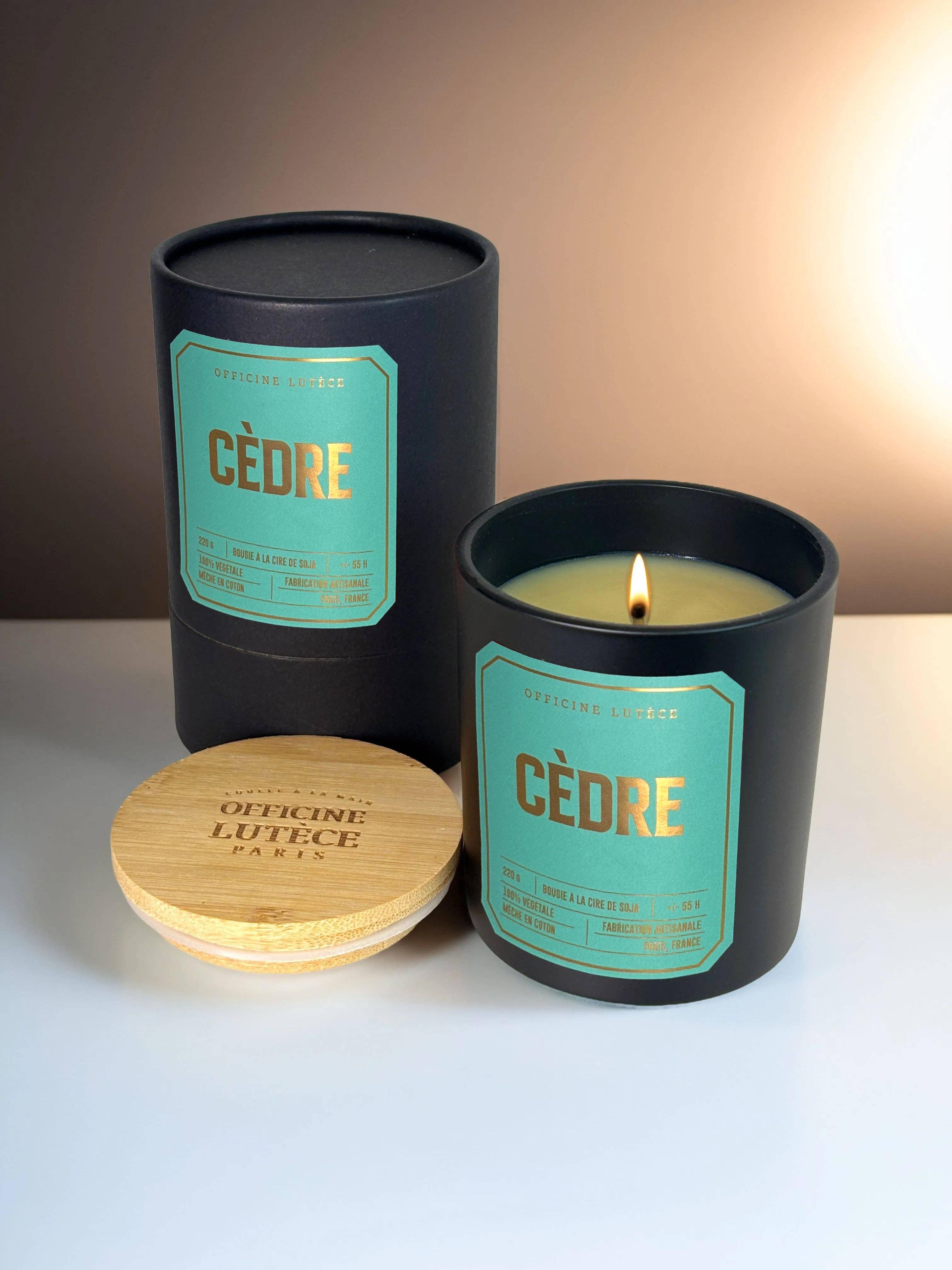 Cèdre - Bougie parfumée