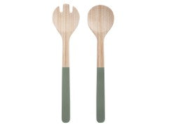 Couverts à salade Vert