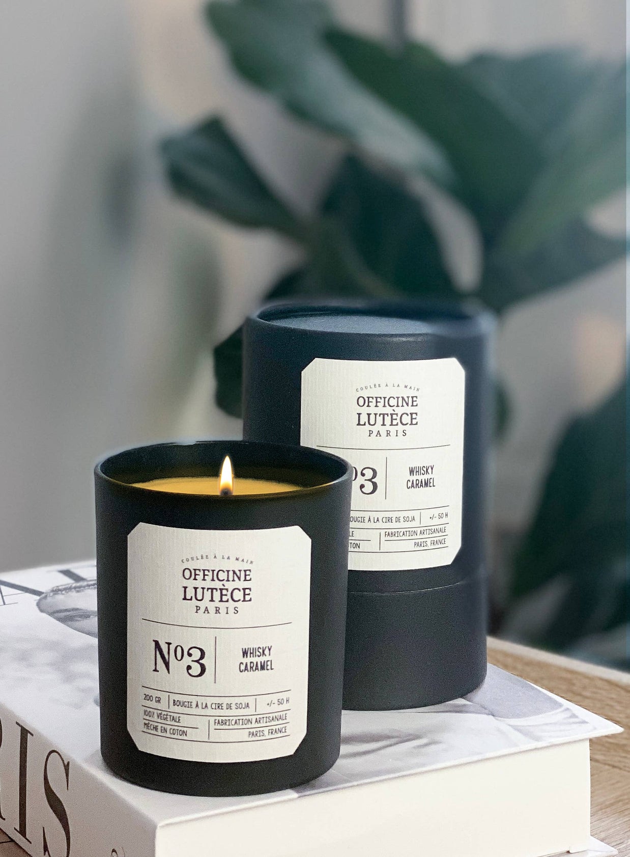 Bougie Parfumée Nº3 Whisky Caramel