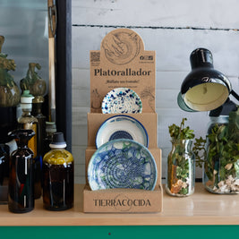 Support pour râpe en céramique | Présentoir pour boutiques: Espagnol