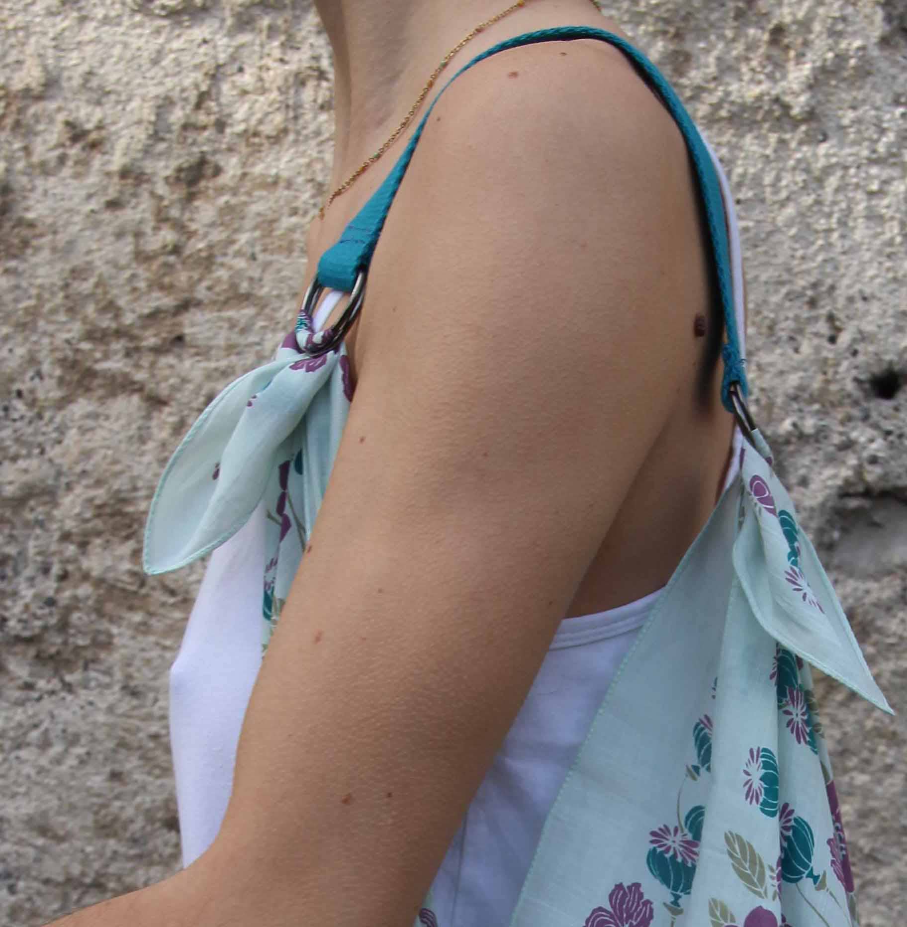 Sangle Furoshiki Bleu