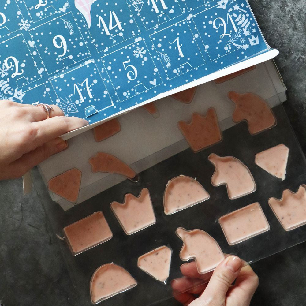 Calendrier de l'avent Licorne pour chocolat à remplir