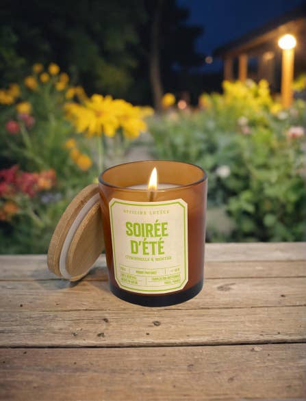 Bougie Soirée d'été - Citronnelle & Menthe