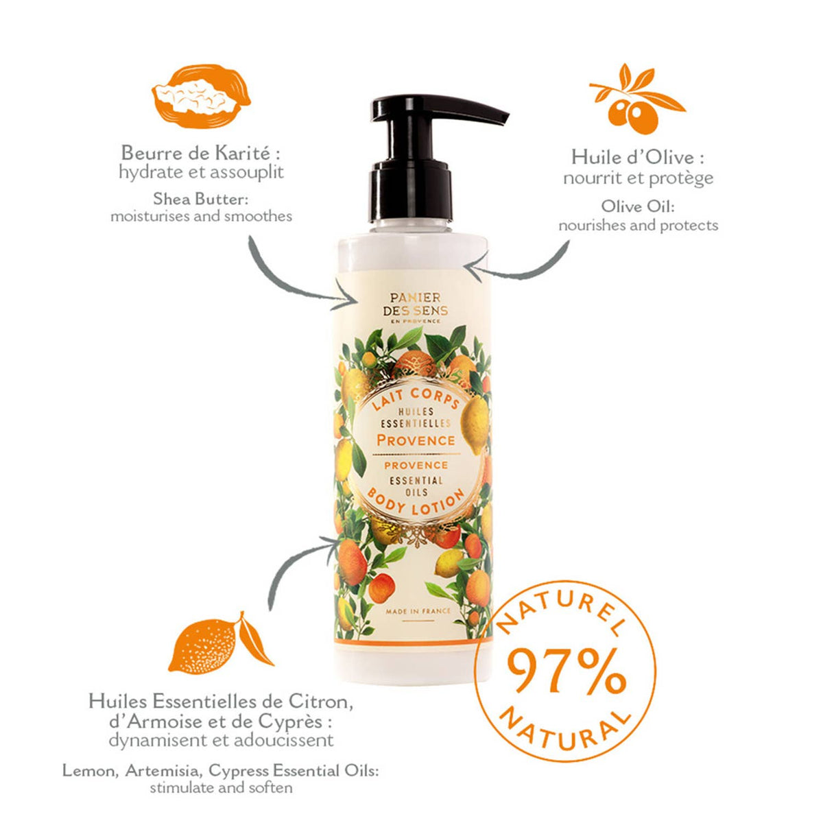 Lait Corps 250ml | Provence