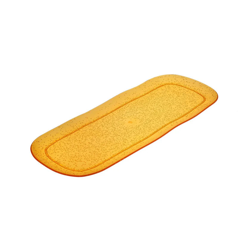 Plateau rectangulaire Mandarine, Synth., MEMENTO