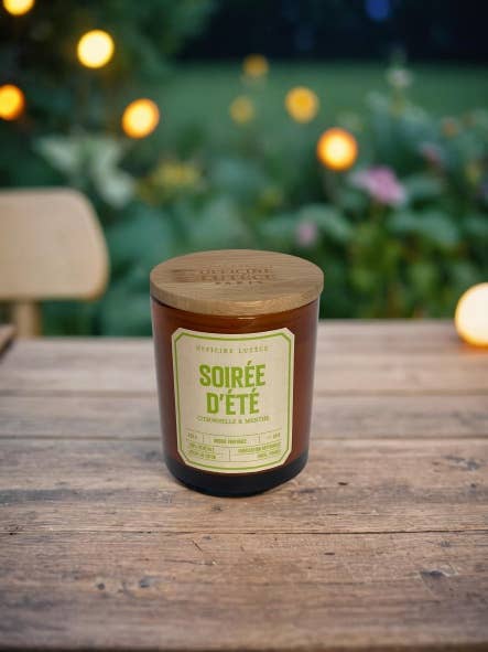 Bougie Soirée d'été - Citronnelle & Menthe