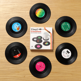 Dessous de verre LP - Boîte de 6 pièces