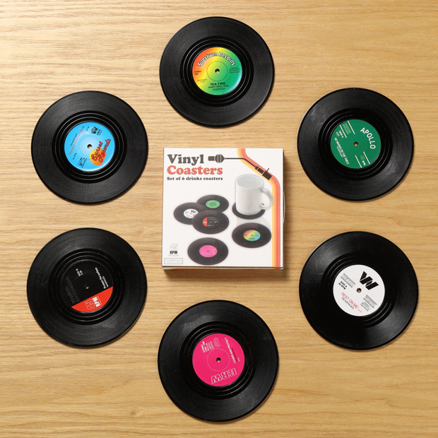 Dessous de verre LP - Boîte de 6 pièces