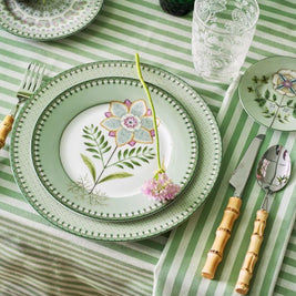 Assiette Plate 21 cm Lily & Lotus Light Green, Pip Studio