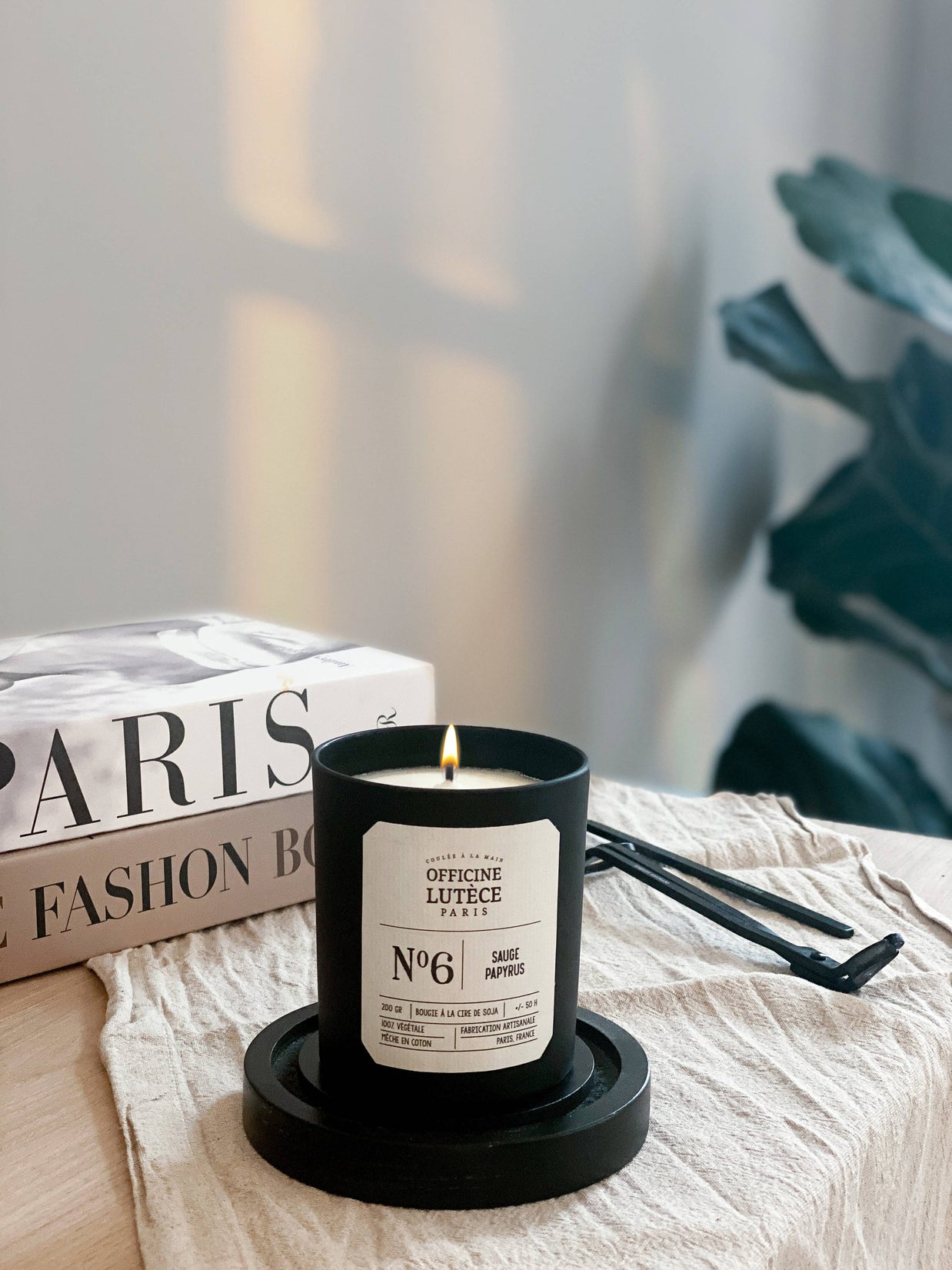 Bougie Parfumée Nº6 Sauge Papyrus