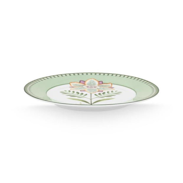Assiette Plate 21 cm Lily & Lotus Light Green, Pip Studio