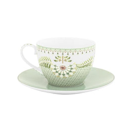 Paire tasse Expresso set 2 Lily & Lotus Light Green, Pip Studio