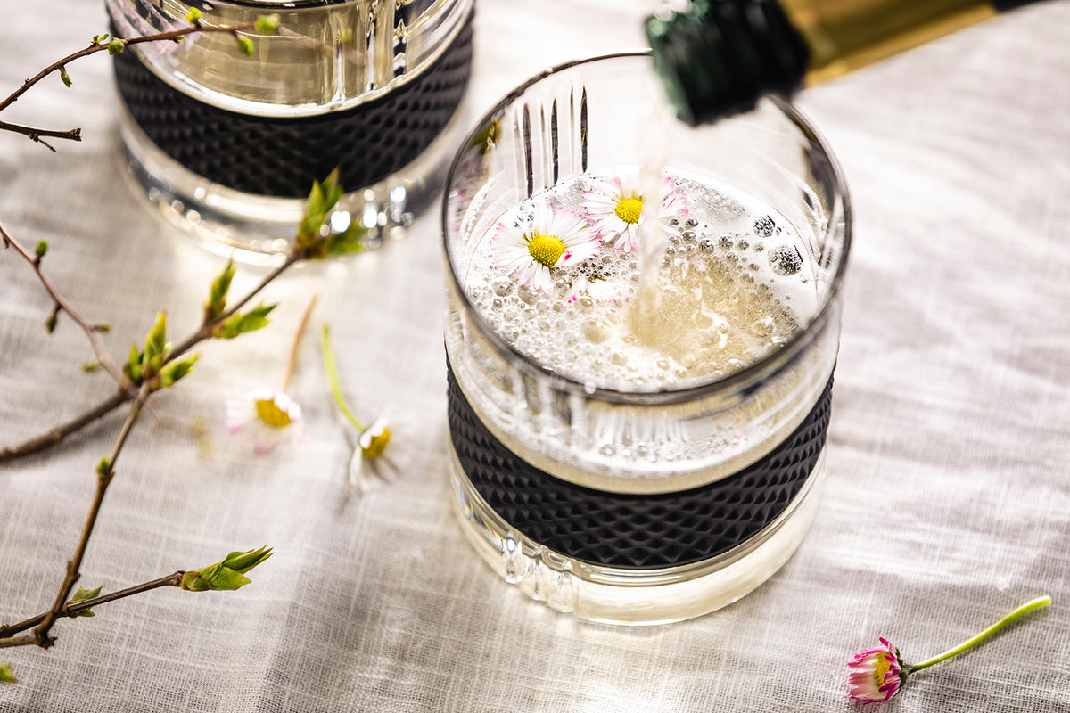 2 GOBELETS WHISKY NOIR - EISCH