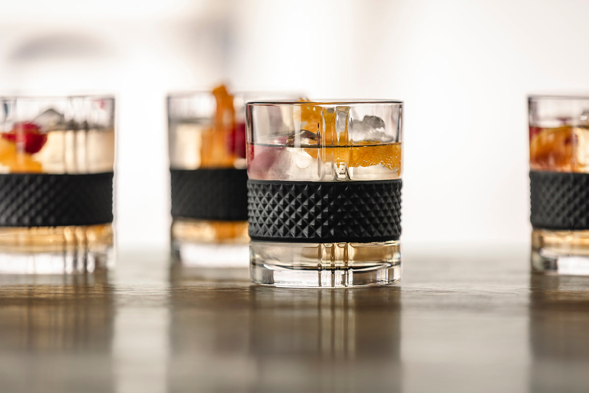 2 GOBELETS WHISKY NOIR - EISCH