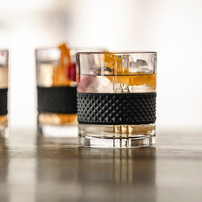 2 GOBELETS WHISKY NOIR - EISCH