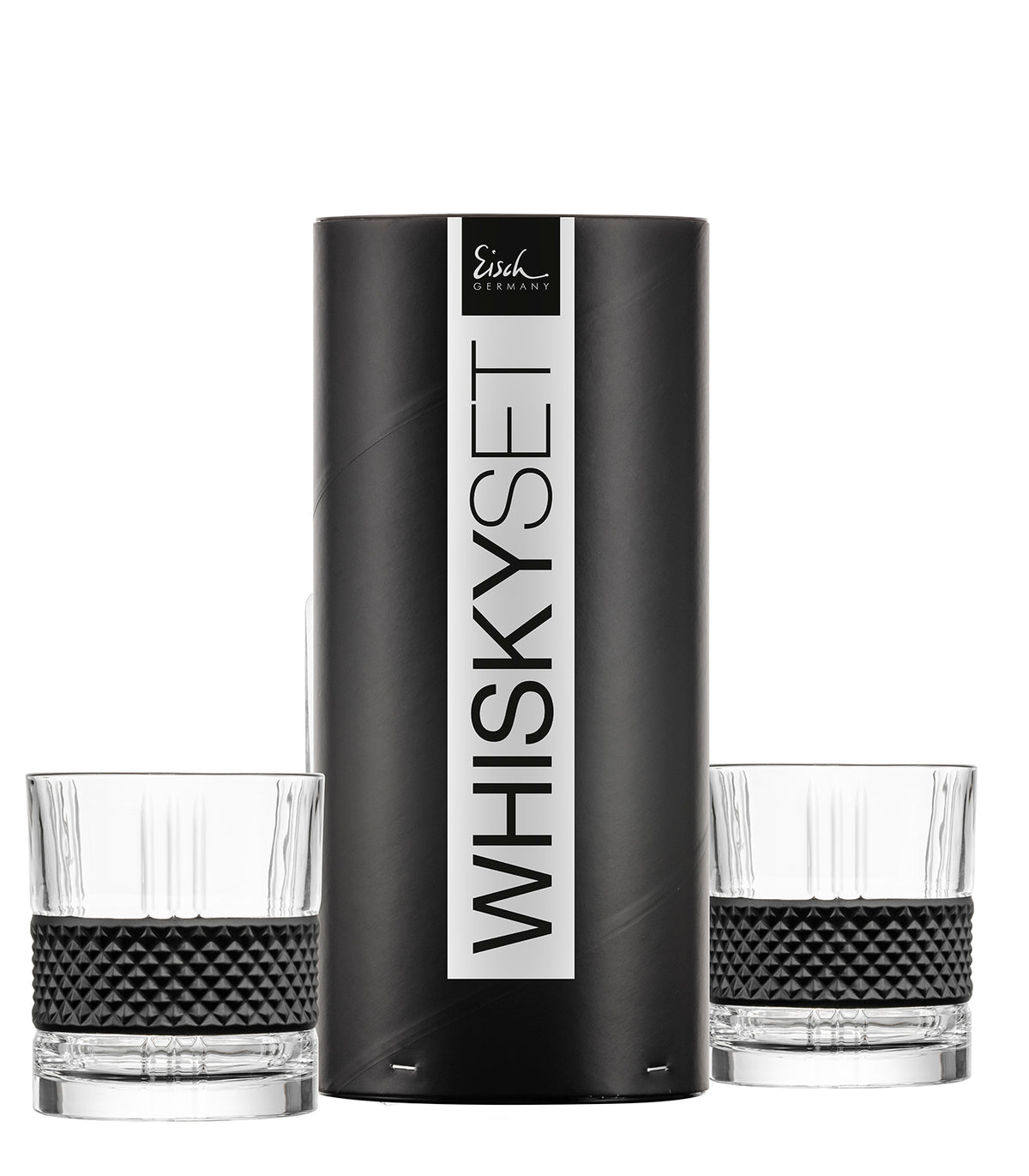2 GOBELETS WHISKY NOIR - EISCH