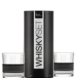 2 GOBELETS WHISKY NOIR - EISCH