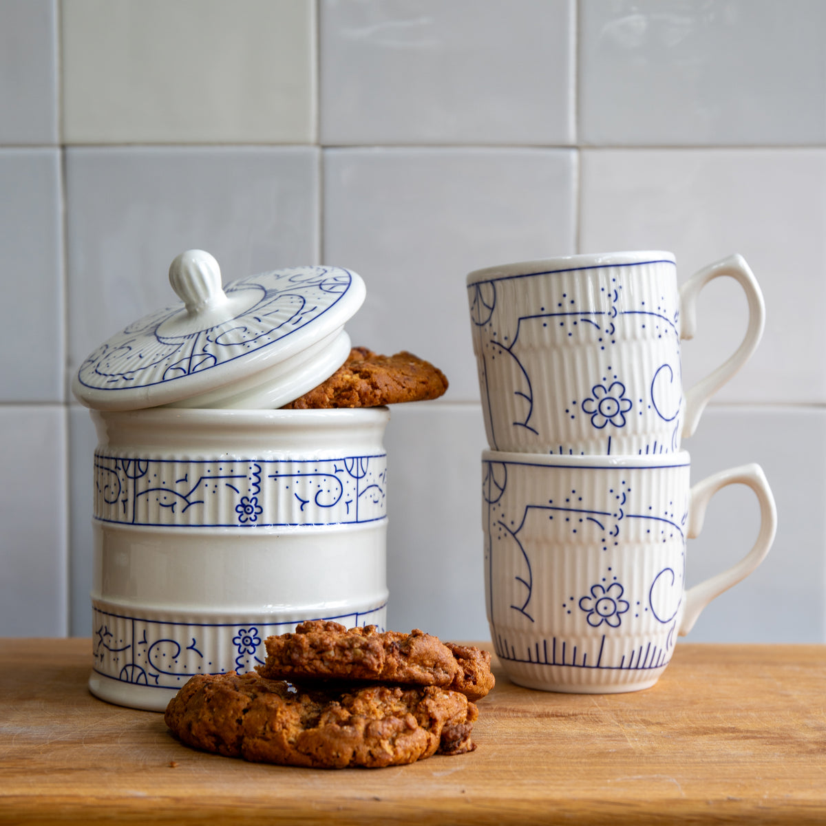 ASSIETTE 21CM - COPENHAGUE - ROYAL BOCH