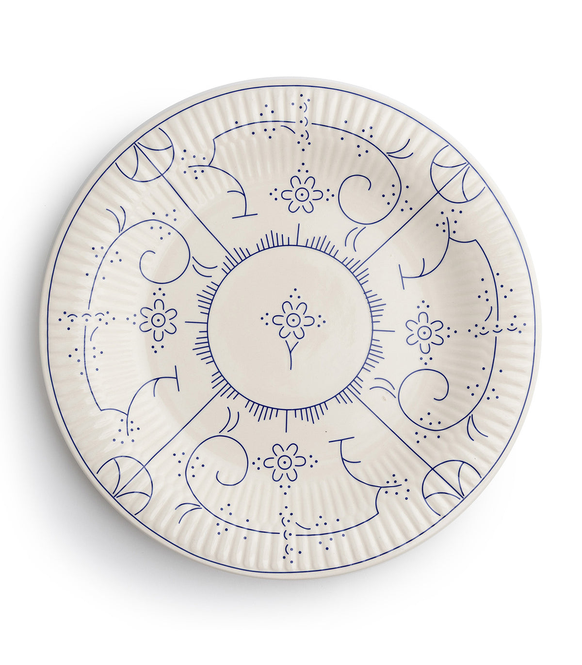 ASSIETTE 21CM - COPENHAGUE - ROYAL BOCH