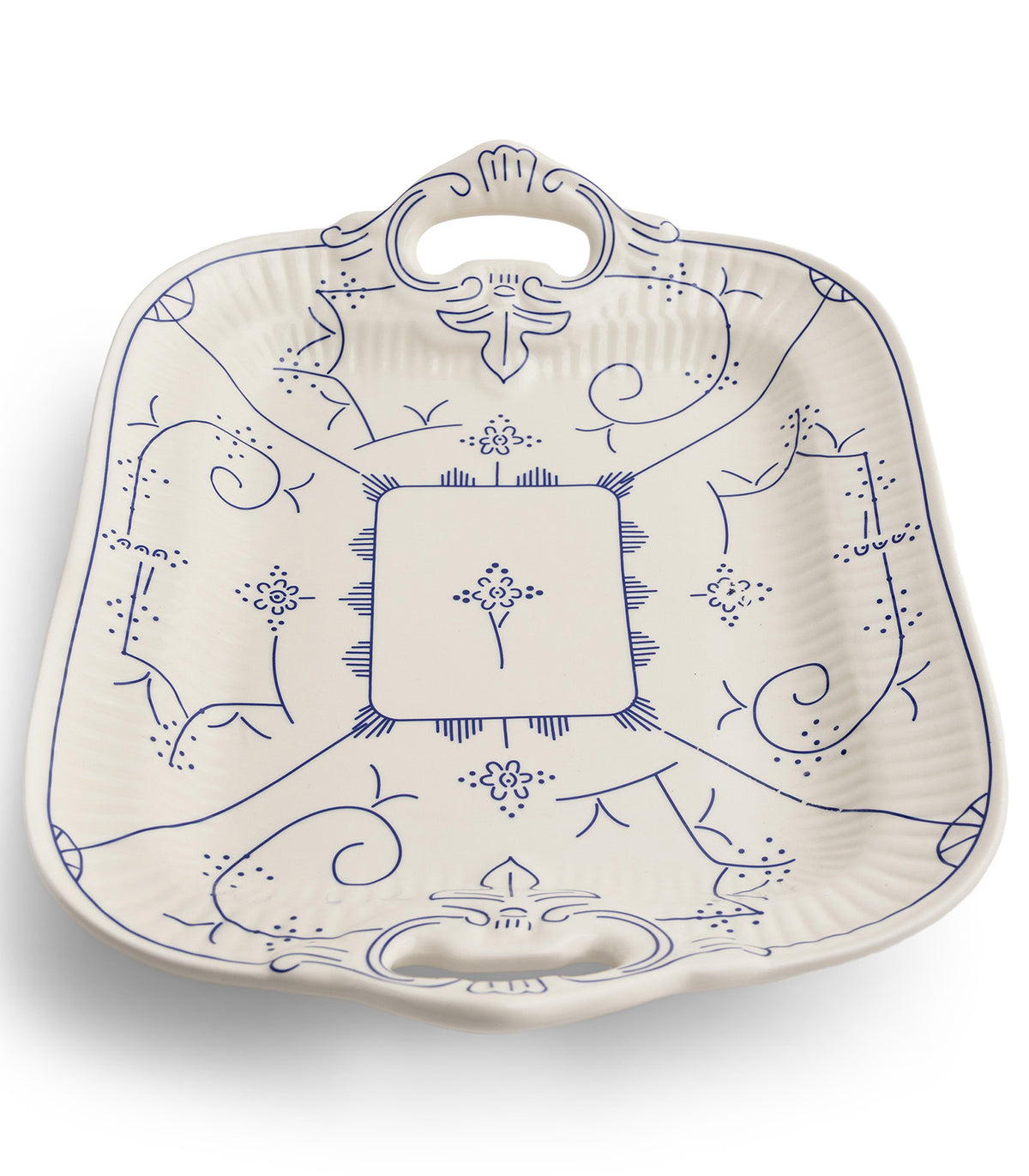 PLAT A CAKE 30X23CM  - ROYAL BOCH COPENHAGUE