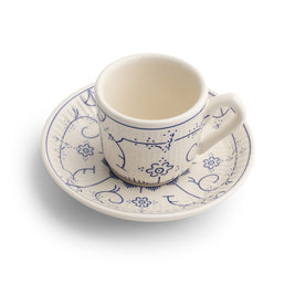 TASSE ET SOUCOUPE 0,12L - COPENHAGUE - ROYAL BOCH