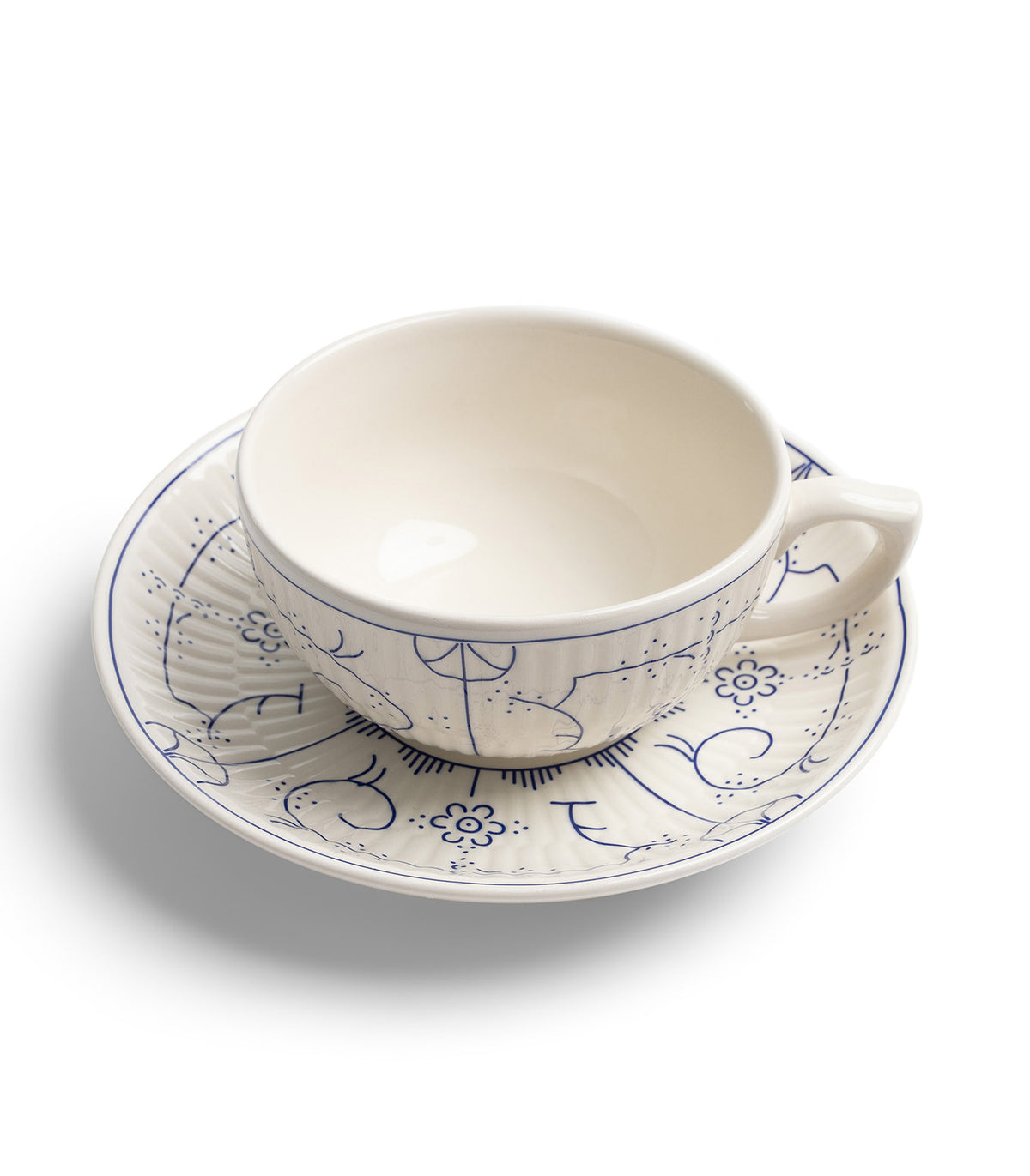 TASSE ET SOUCOUPE 0,25L - COPENHAGUE - ROYAL BOCH