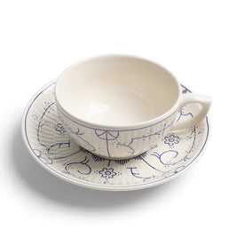 TASSE ET SOUCOUPE 0,25L - COPENHAGUE - ROYAL BOCH