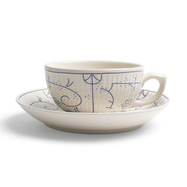 TASSE ET SOUCOUPE 0,25L - COPENHAGUE - ROYAL BOCH