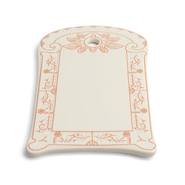 PLANCHE À PAIN 25X15CM - ROYAL BOCH COPENHAGUE CORAL ROSE