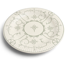 ASSIETTE PLATE 21CM-ROYAL BOCH COPENHAGUE VIBRANT GREEN