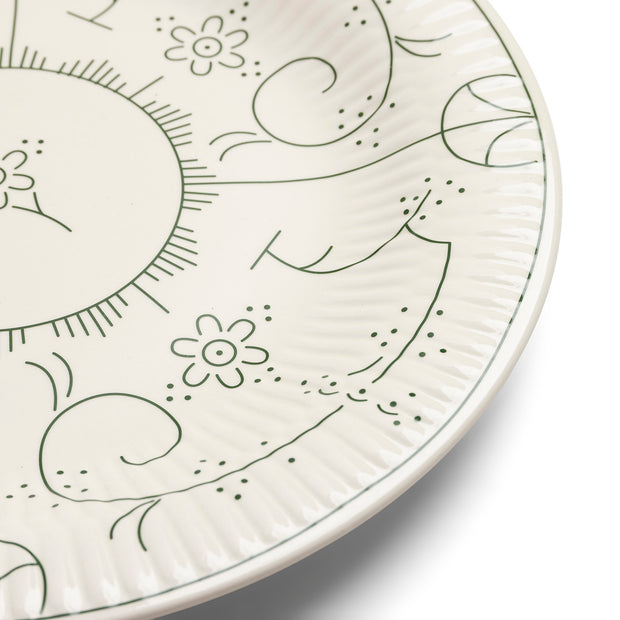 ASSIETTE PLATE 21CM-ROYAL BOCH COPENHAGUE VIBRANT GREEN