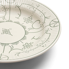 ASSIETTE CREUSE 24.5CM -ROYAL BOCH COPENHAGUE VIBRANT GREEN
