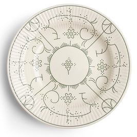 ASSIETTE CREUSE 24.5CM -ROYAL BOCH COPENHAGUE VIBRANT GREEN