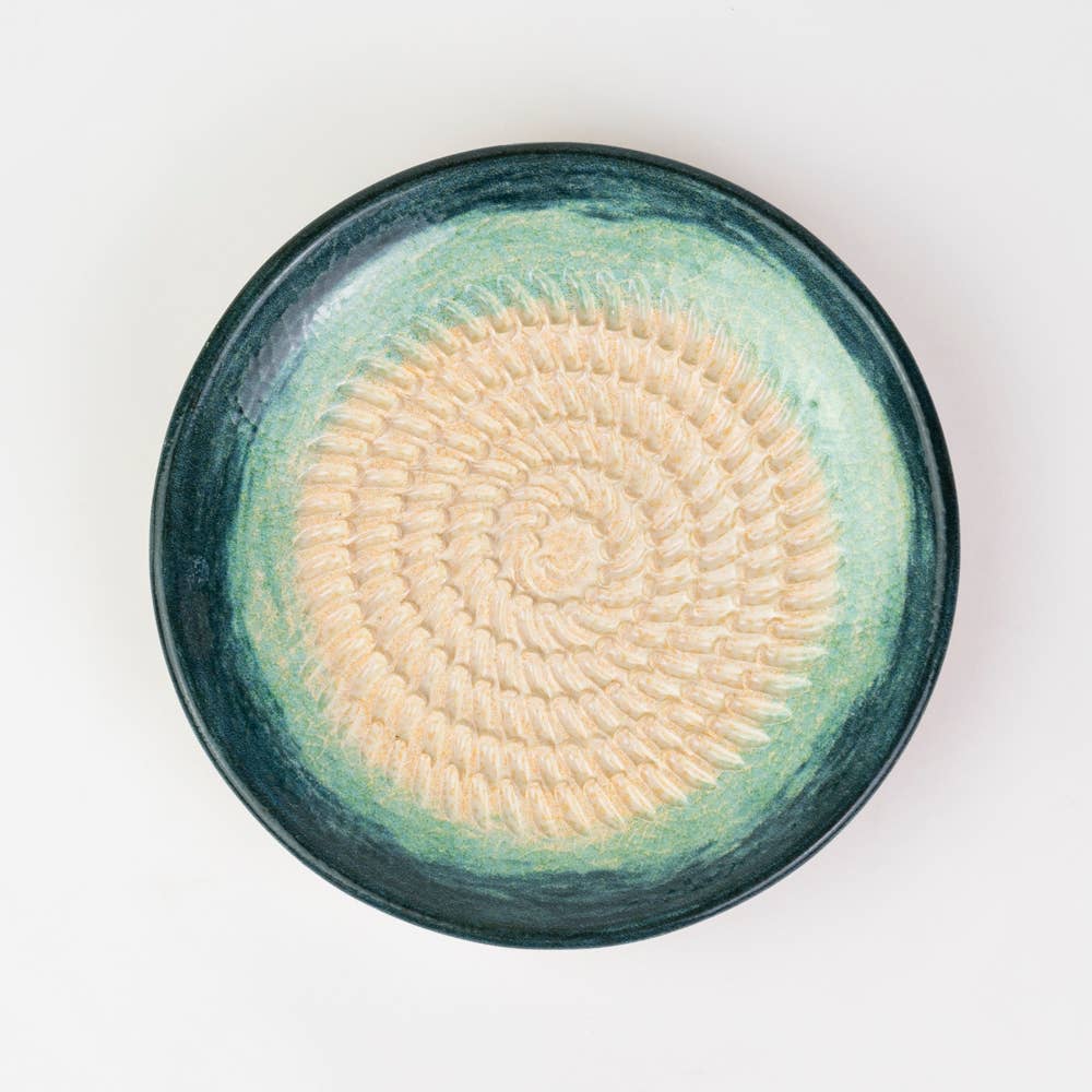 Plaque râpe-ail en céramique - petite - turquoise - Brisa: SIN PACKAGING