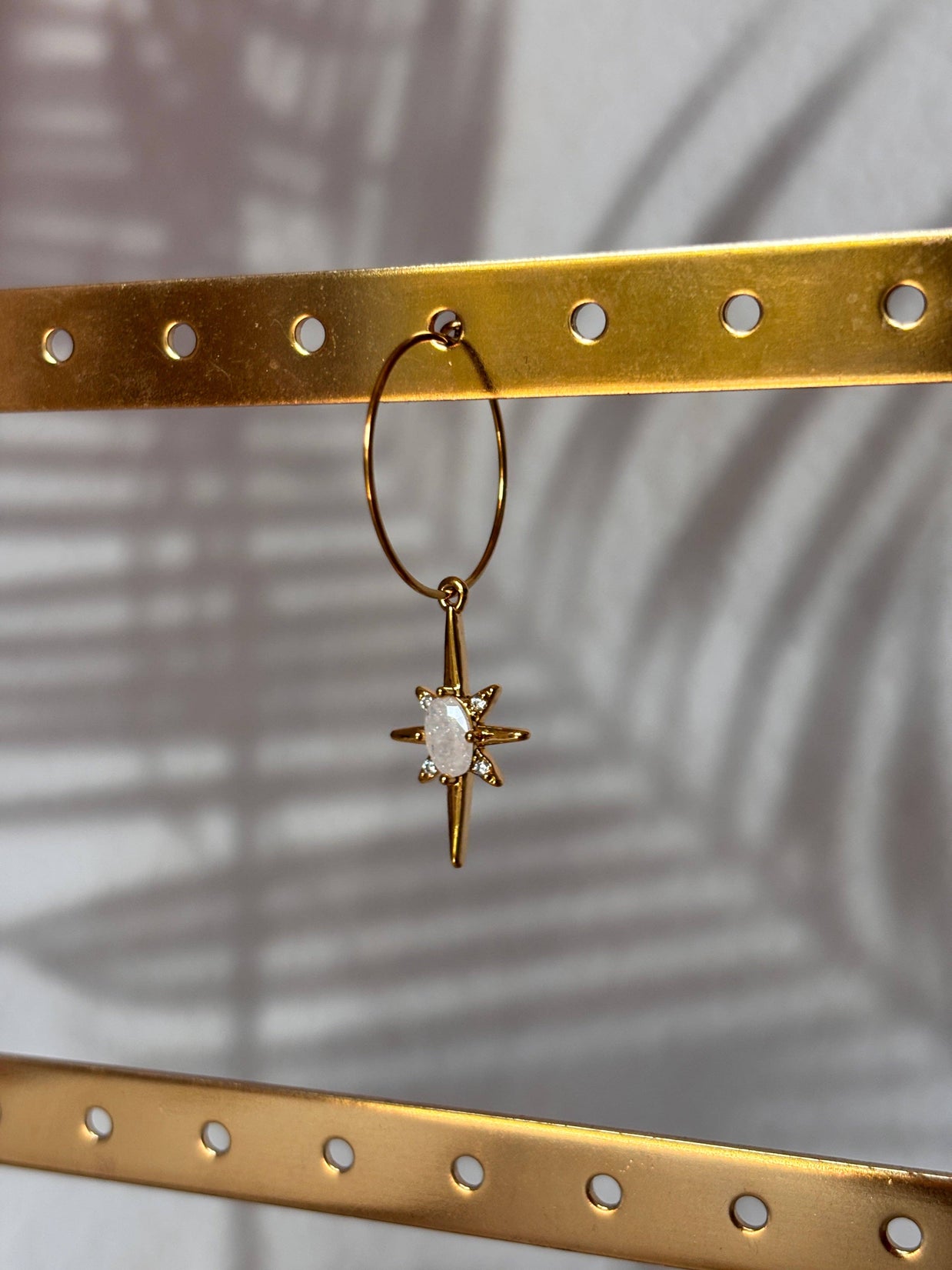 Mix and Match – Boucles d'oreilles simples avec pendentif: Poisson rouge - liberté